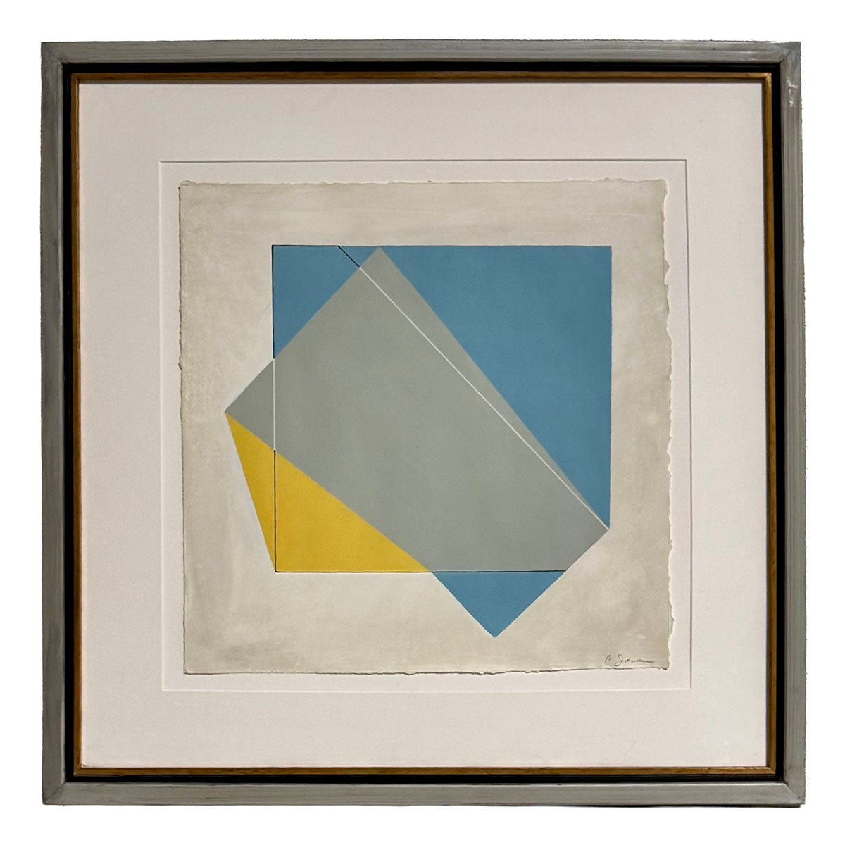 Abstract Geometric Mixed Media Signed