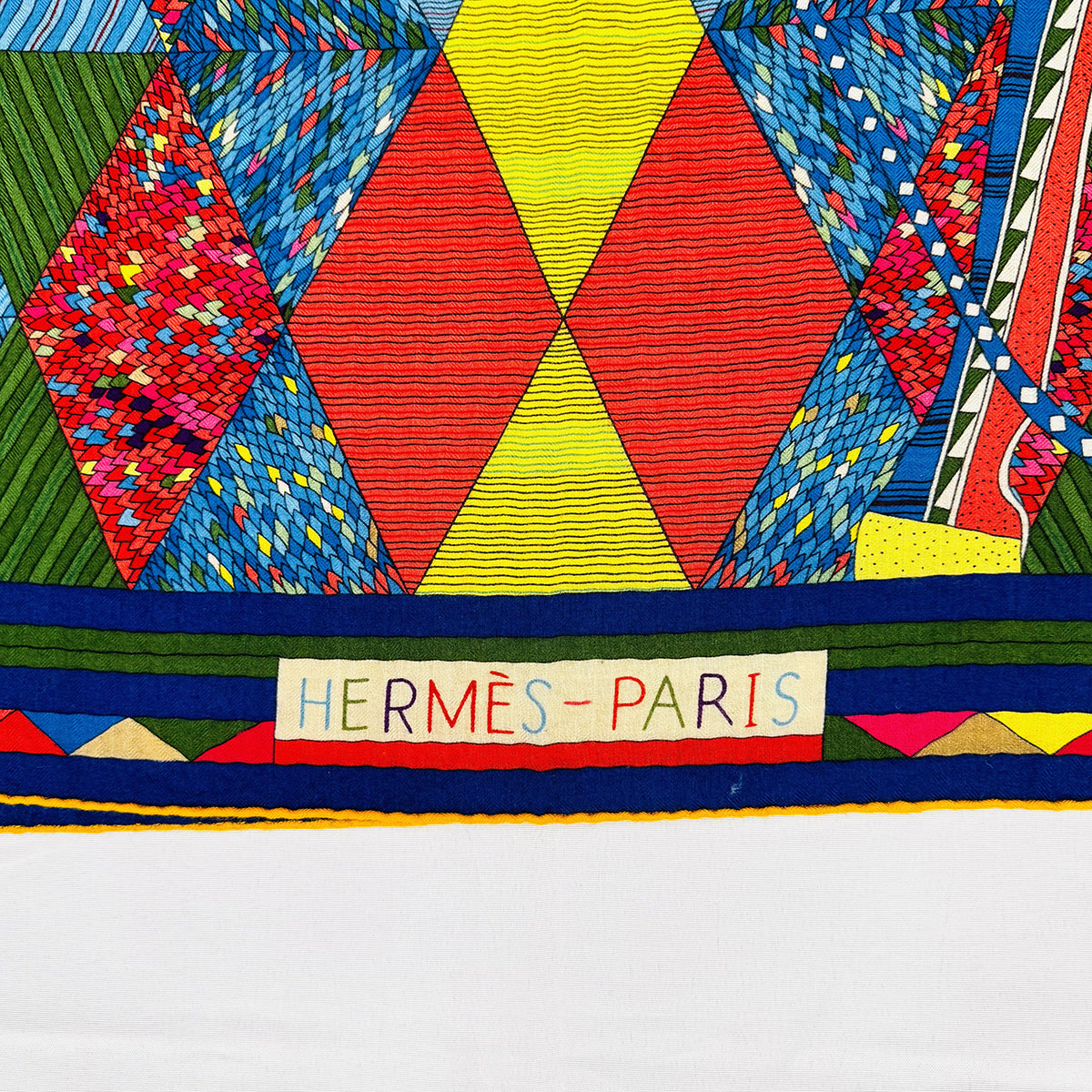 Hermes "Patchwork Horse" Shawl