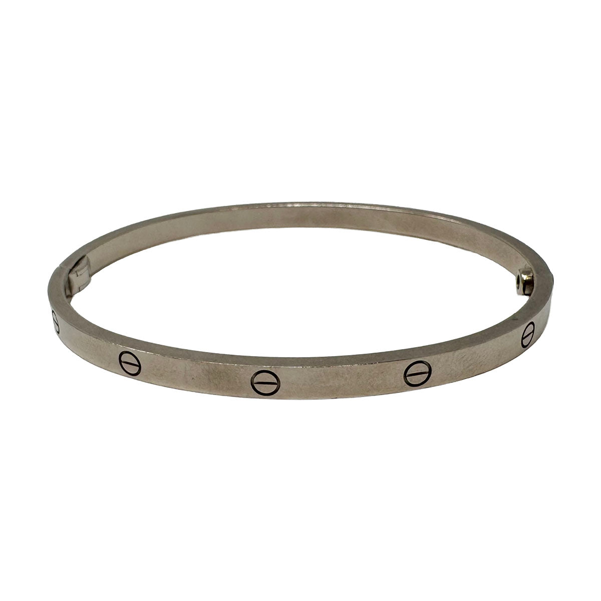Cartier 18K White Gold "LOVE" Bracelet