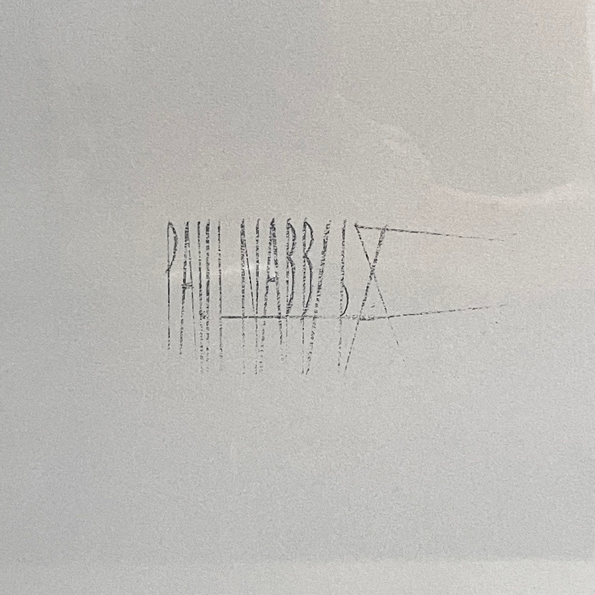 "Abstract" Drawing Signed