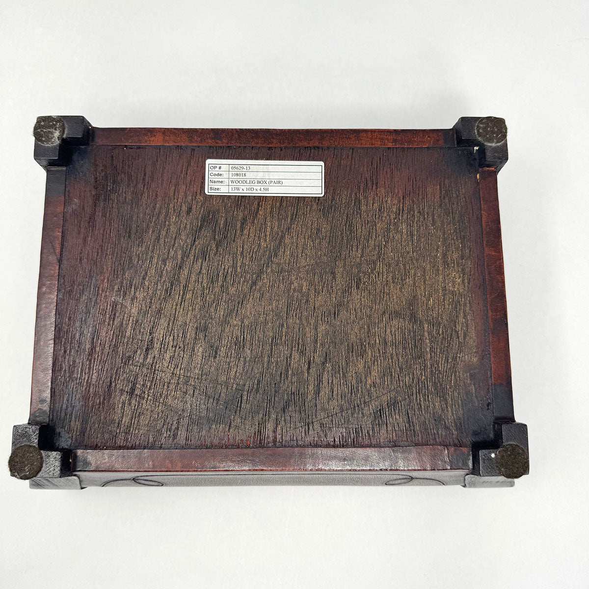 Keepsake Box with Hinged Lid