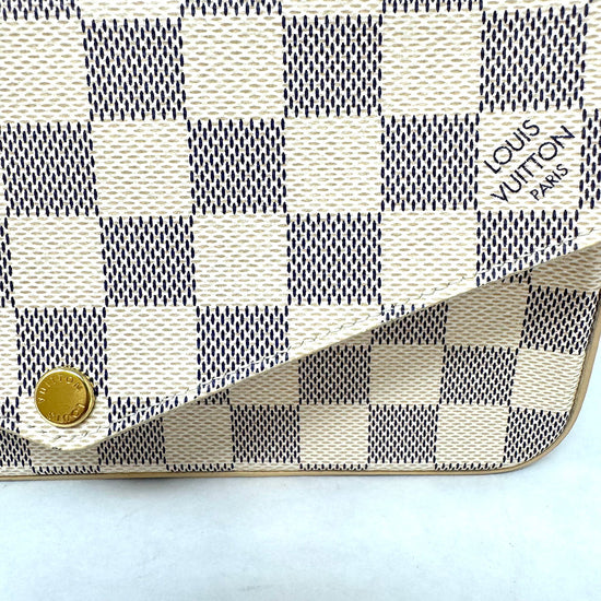 Louis Vuitton Damier Azur Felici Pochette Crossbody