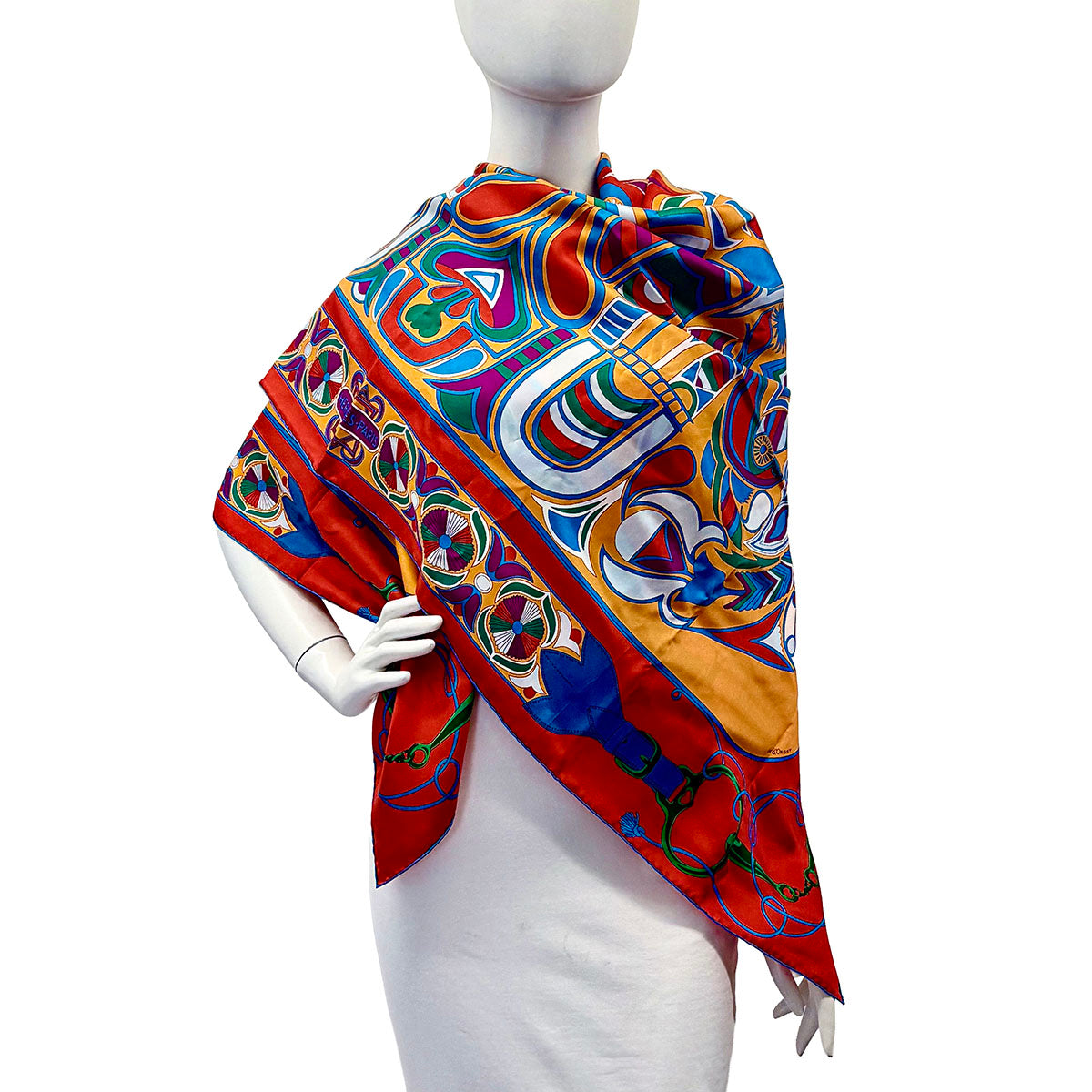 Hermes "Folklore" Shawl