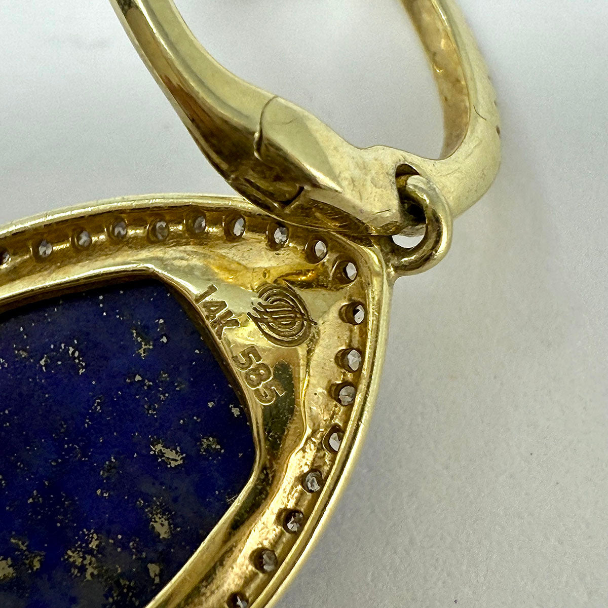 14K Lapis Earrings