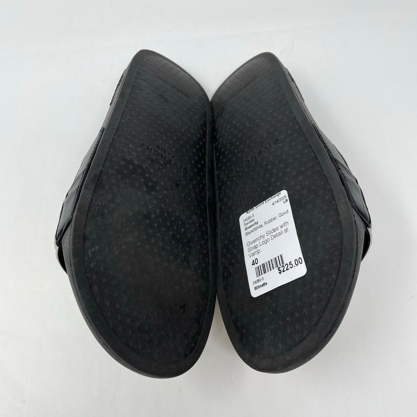 Givenchy Logo Strap Slides