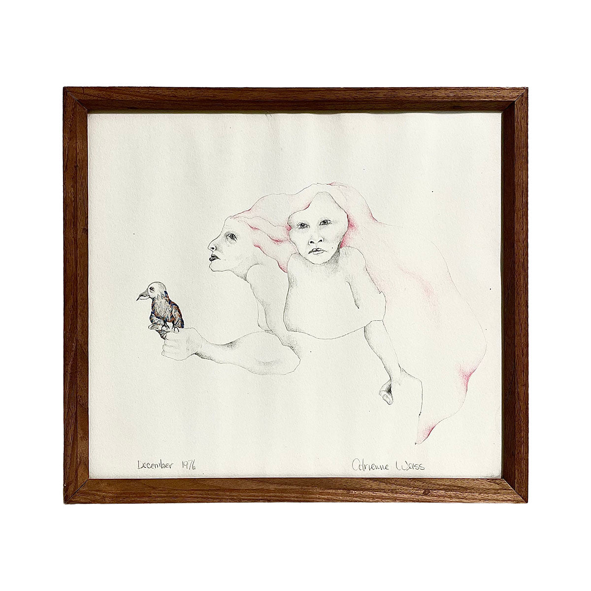 "Dreams" Drawing Signed 1976