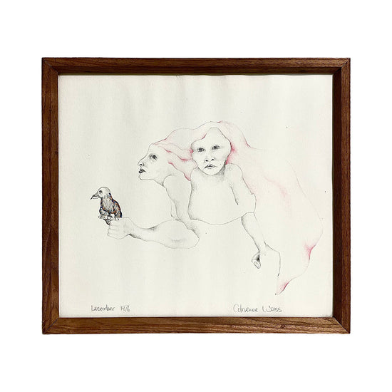 "Dreams" Drawing Signed 1976