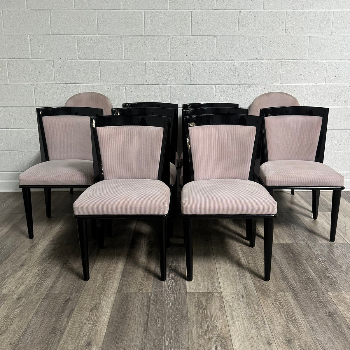 Set Of 10 Dining Chairs
