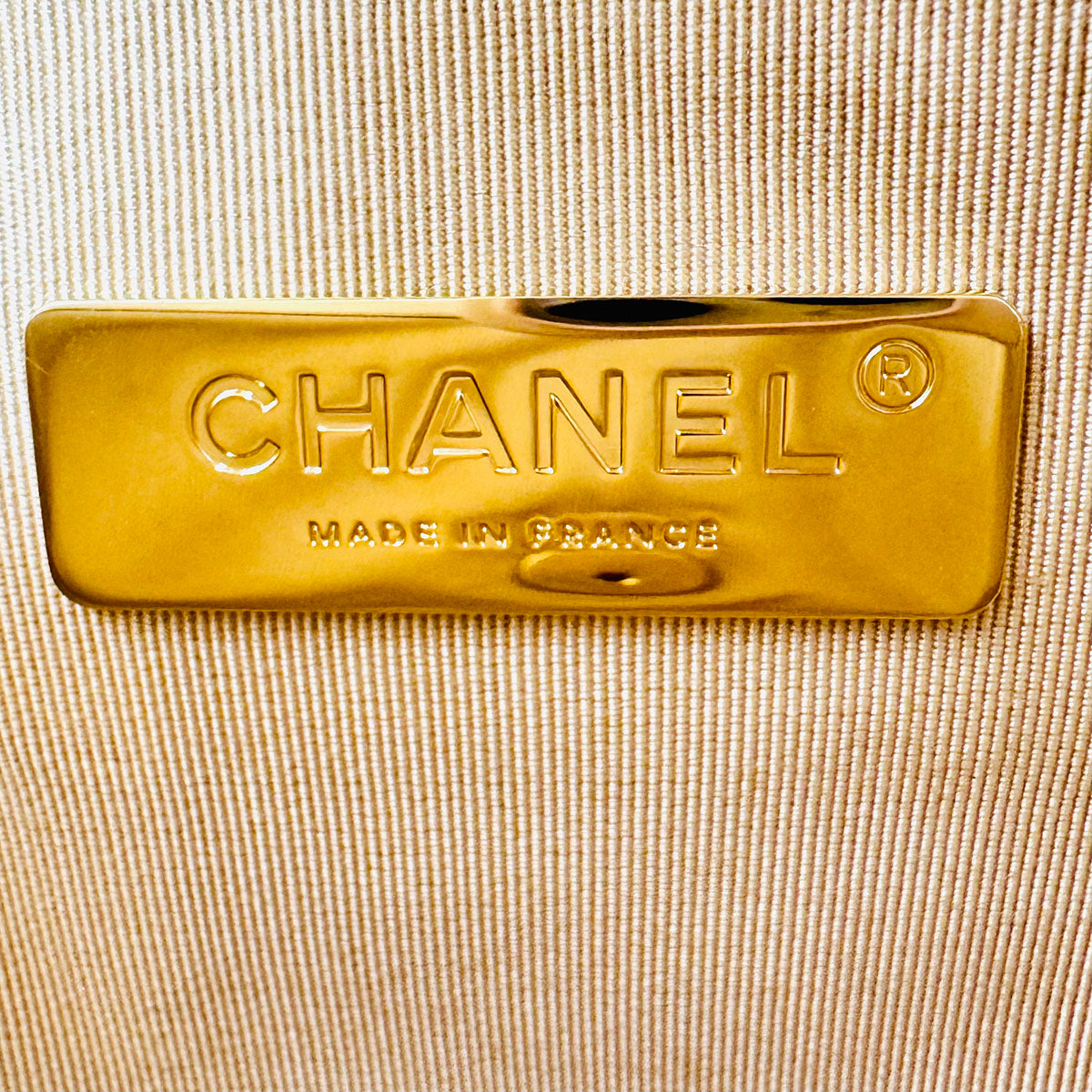 Chanel Gold 19 Flap Bag