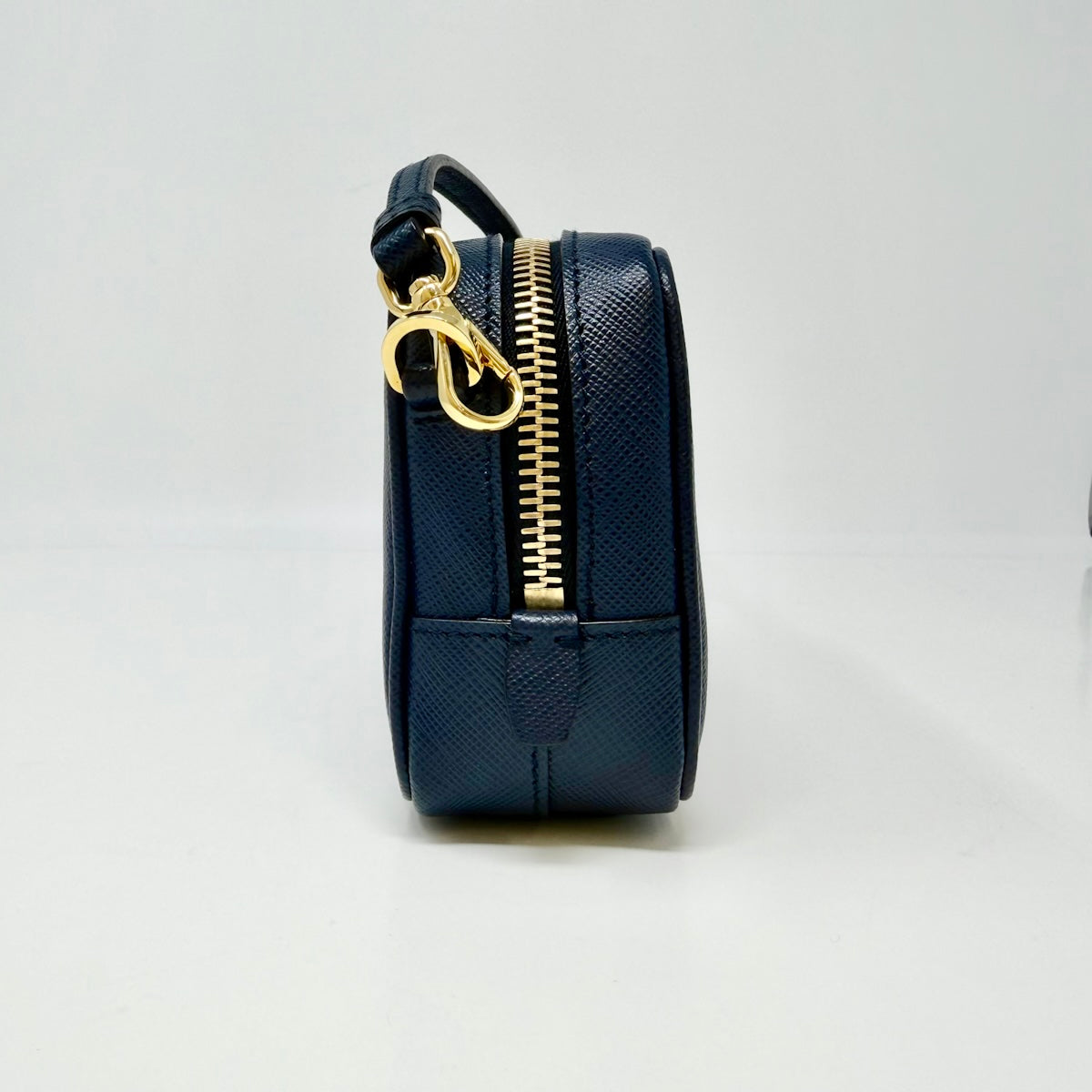 Prada Zip Leather Camera Bag