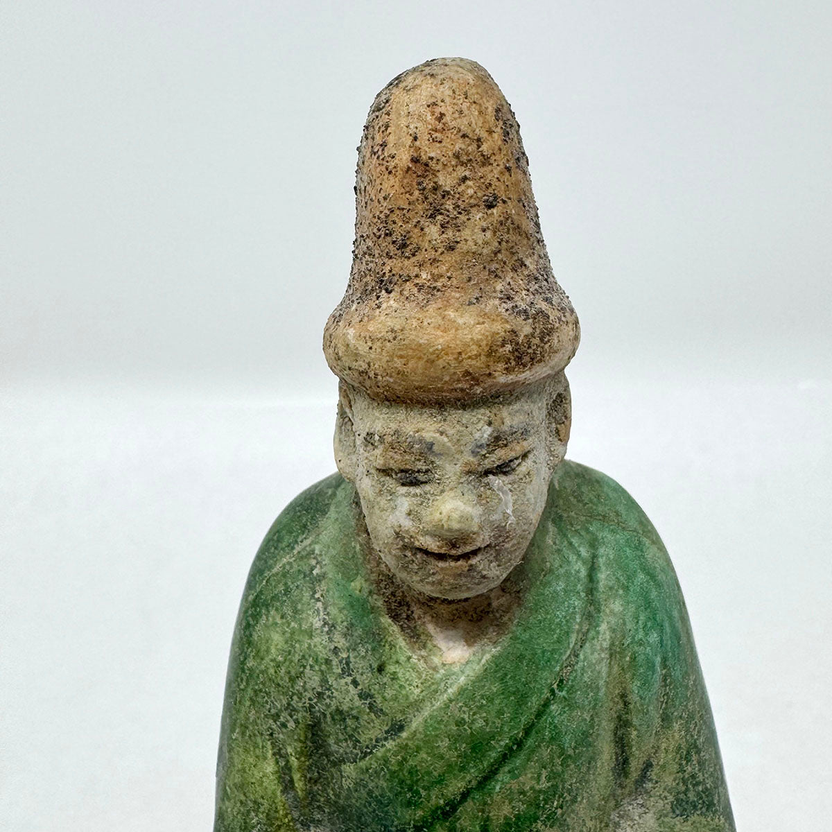 Set of Three Glazed Pottery Figures of Musician Ming Dynasty