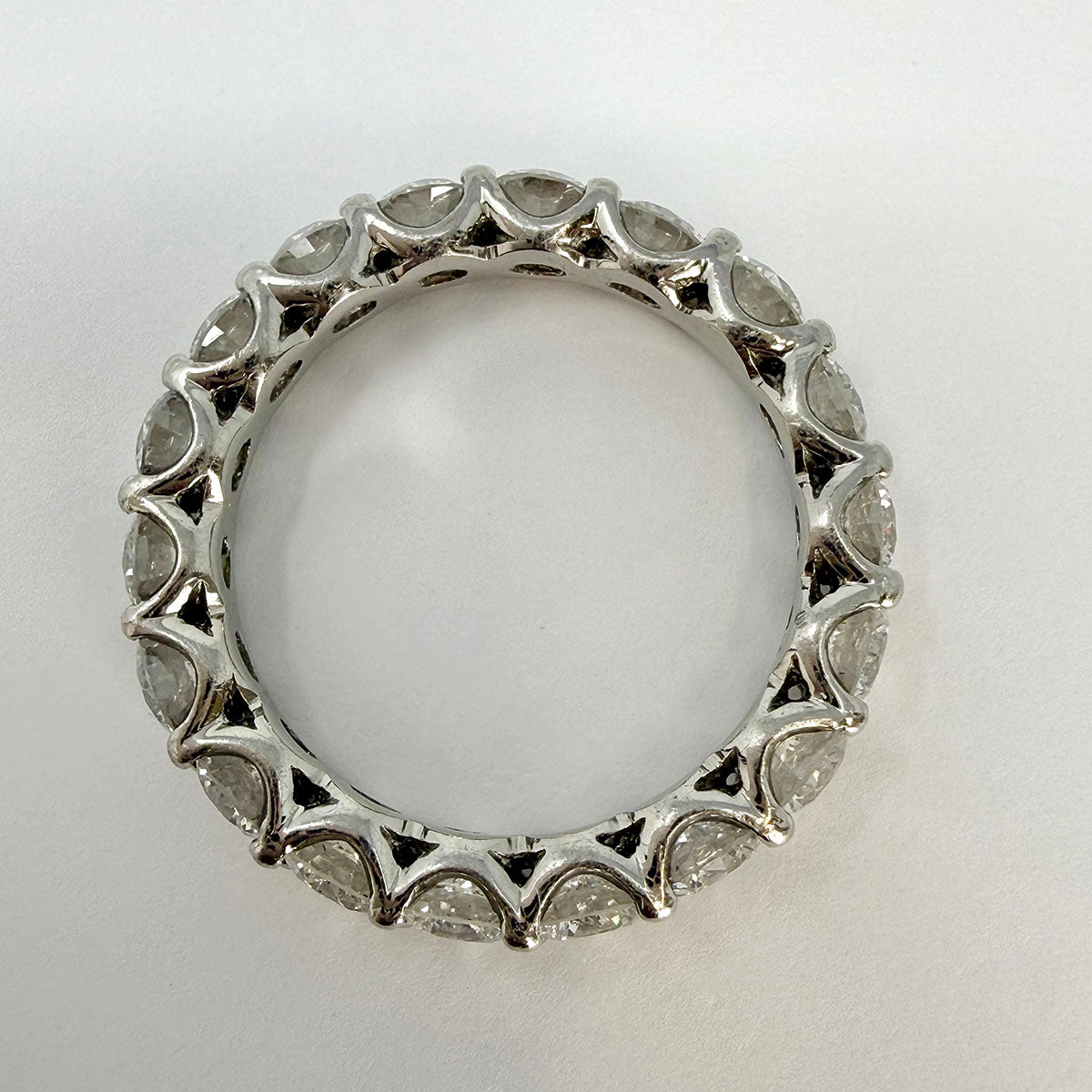 Platinum Diamond Eternity Band