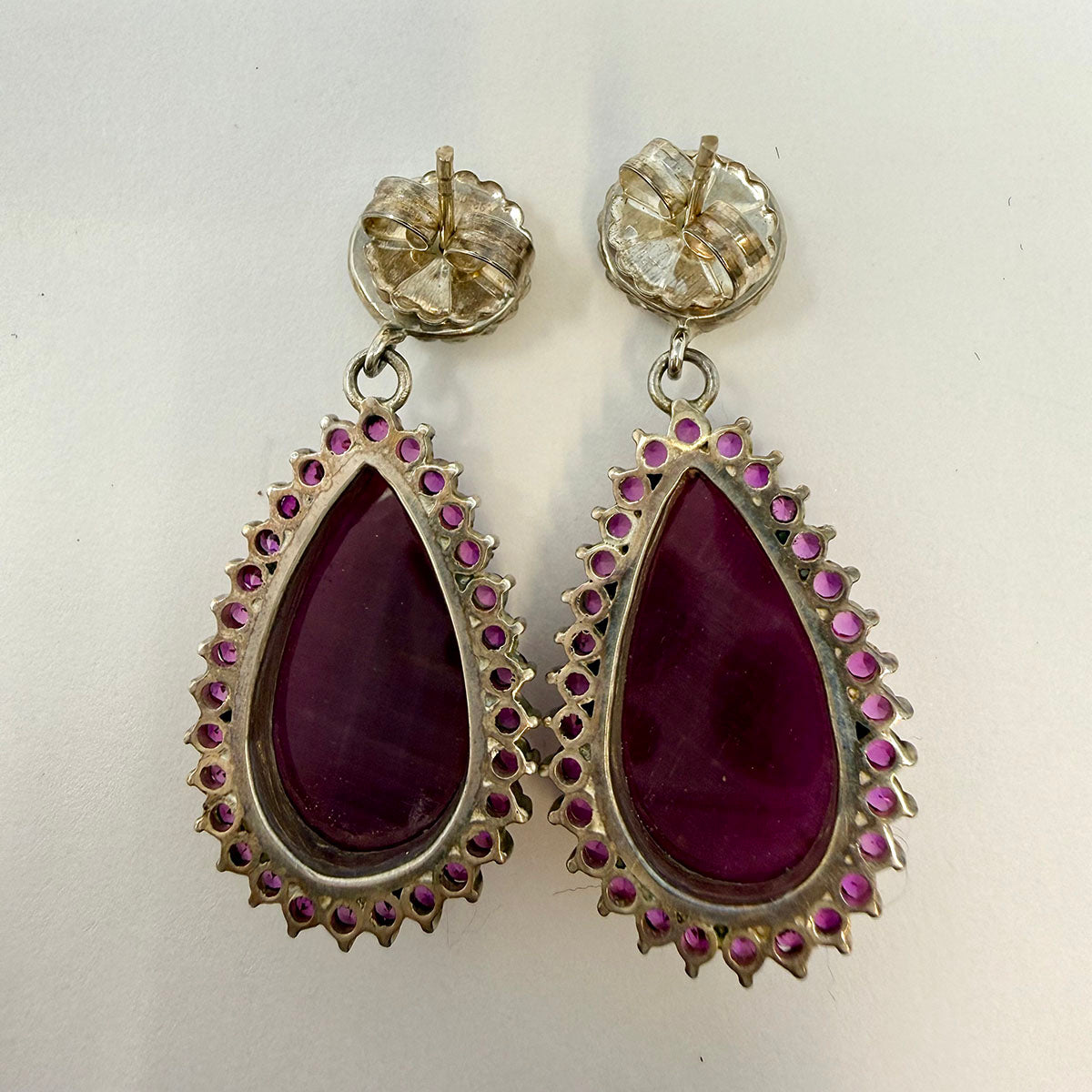 Tracey Mayer Ruby Earrings