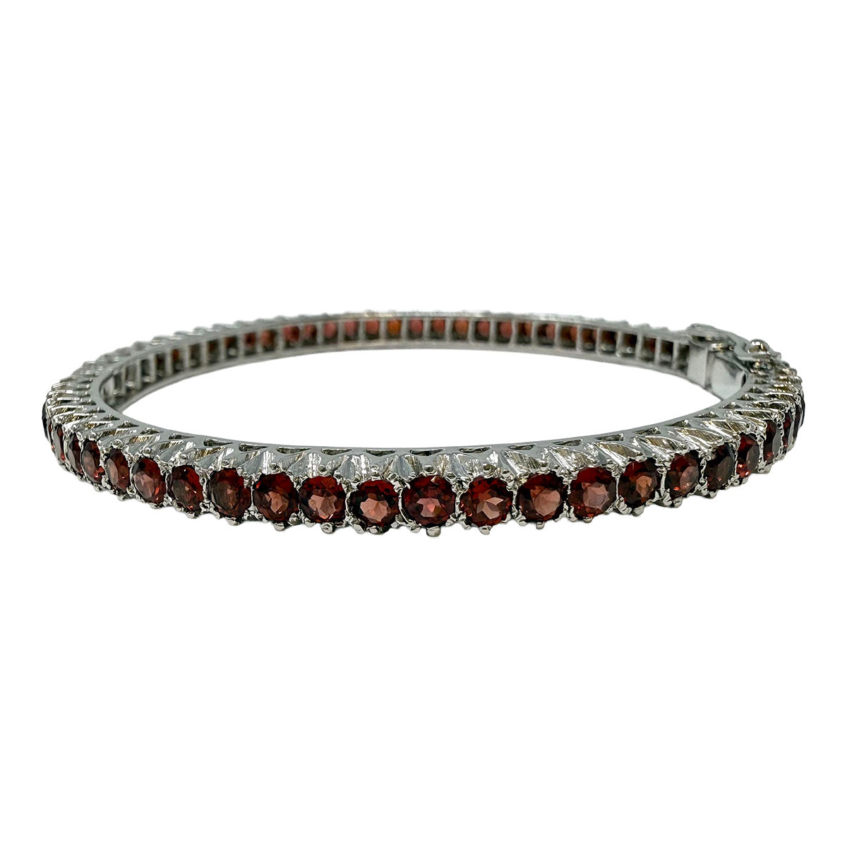 Tracey Mayer Garnet Bangle Bracelet