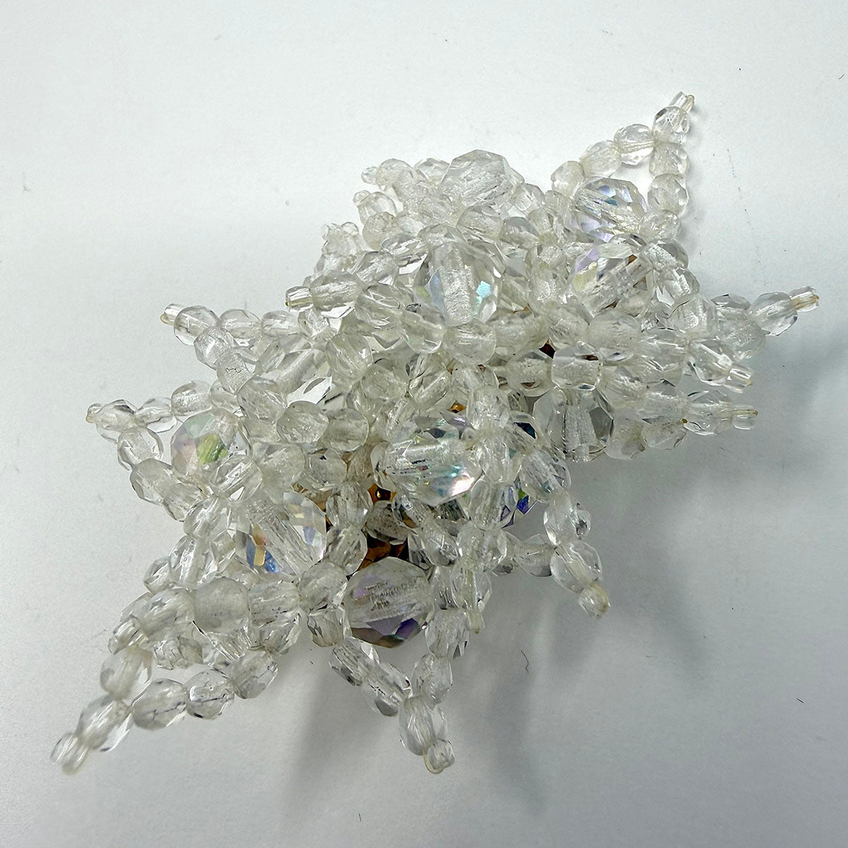 Coppola e Toppo Clear Beaded and Tiered Earrings