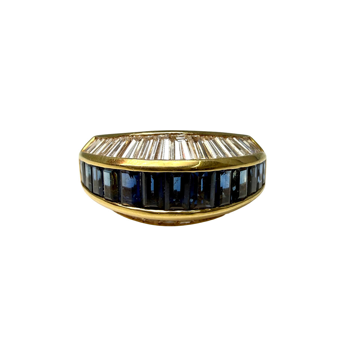 Picchiotti 18K Gold Sapphire and Diamond Ring