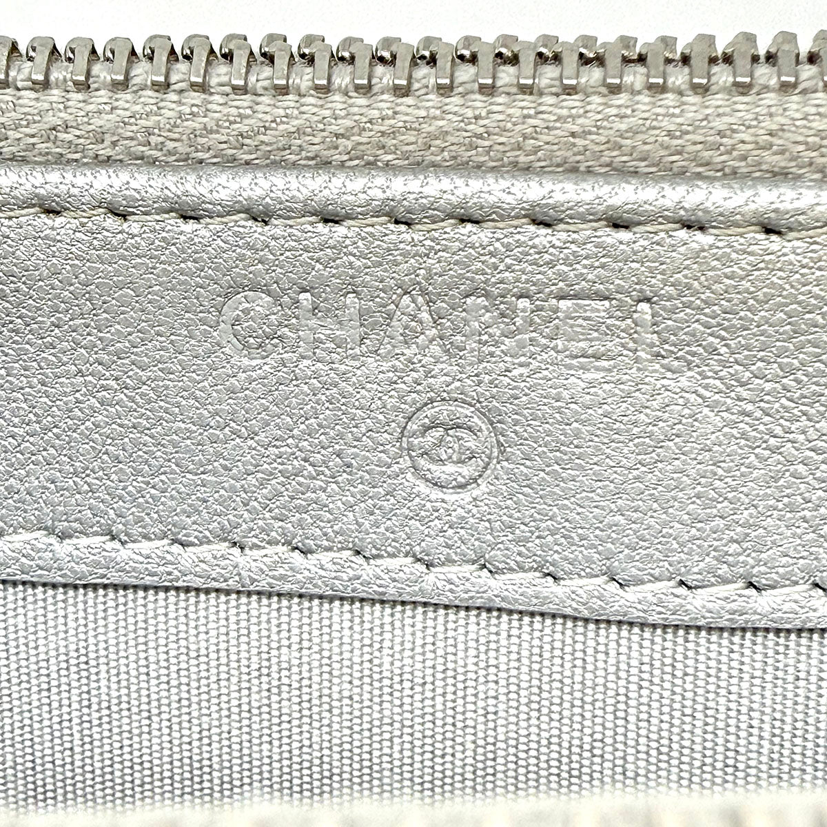Chanel 2017 - 2018 Metallic Mademoiselle Clutch