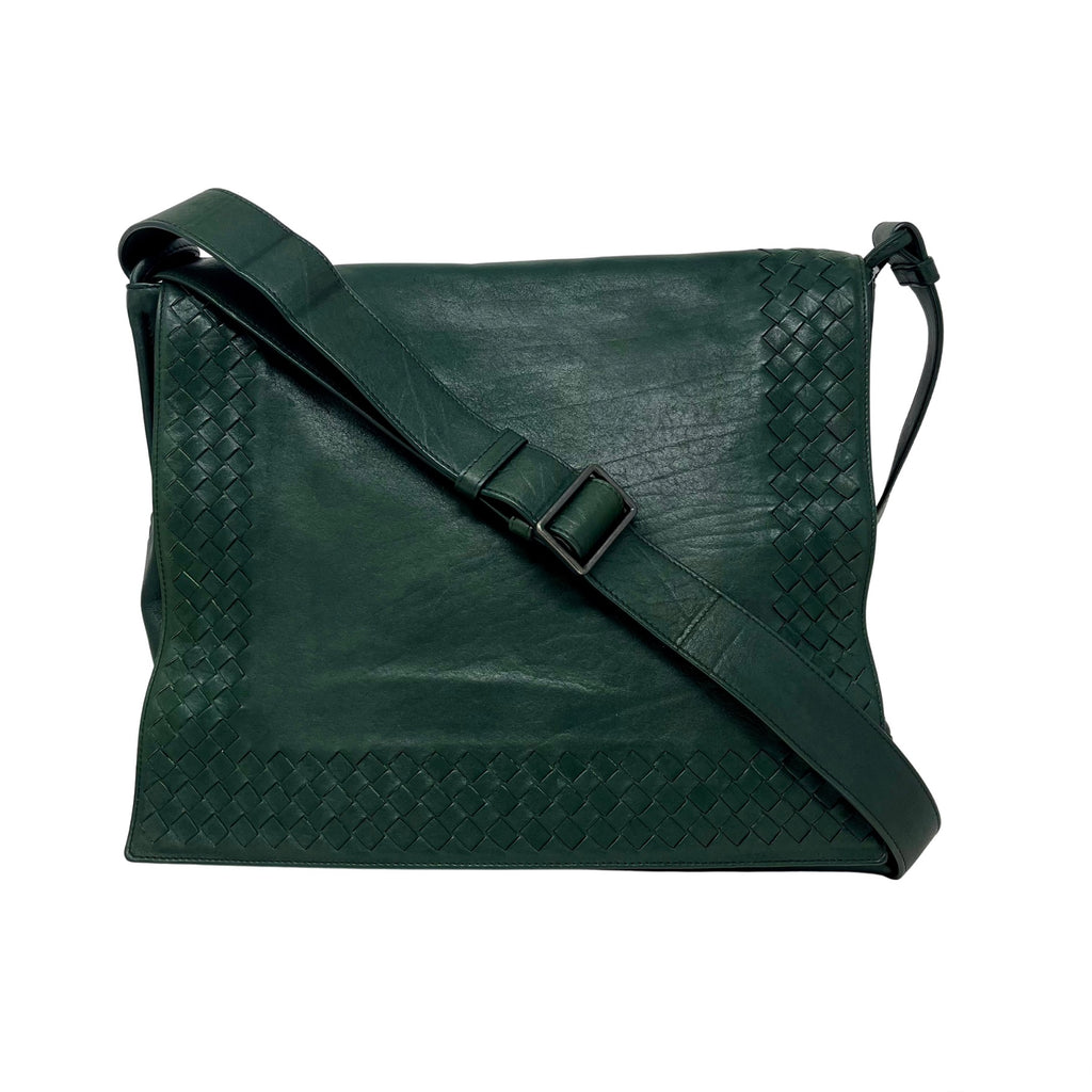 バッグ 90s archive Bottega Veneta messenger bag 90s Bottega Veneta Leather Studded Bag | Mercy Vintage