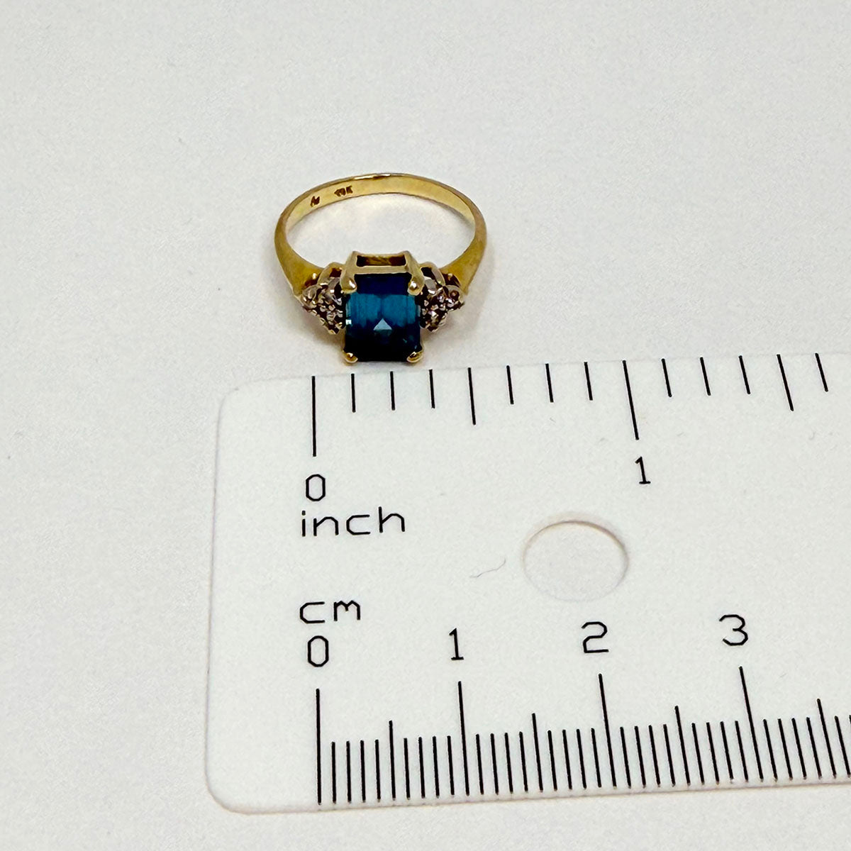 Blue Topaz Ring