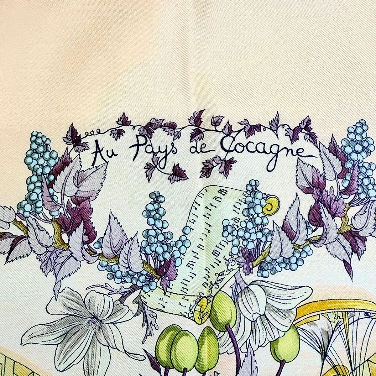 Hermes "Au Pays de Cocagne" Scarf