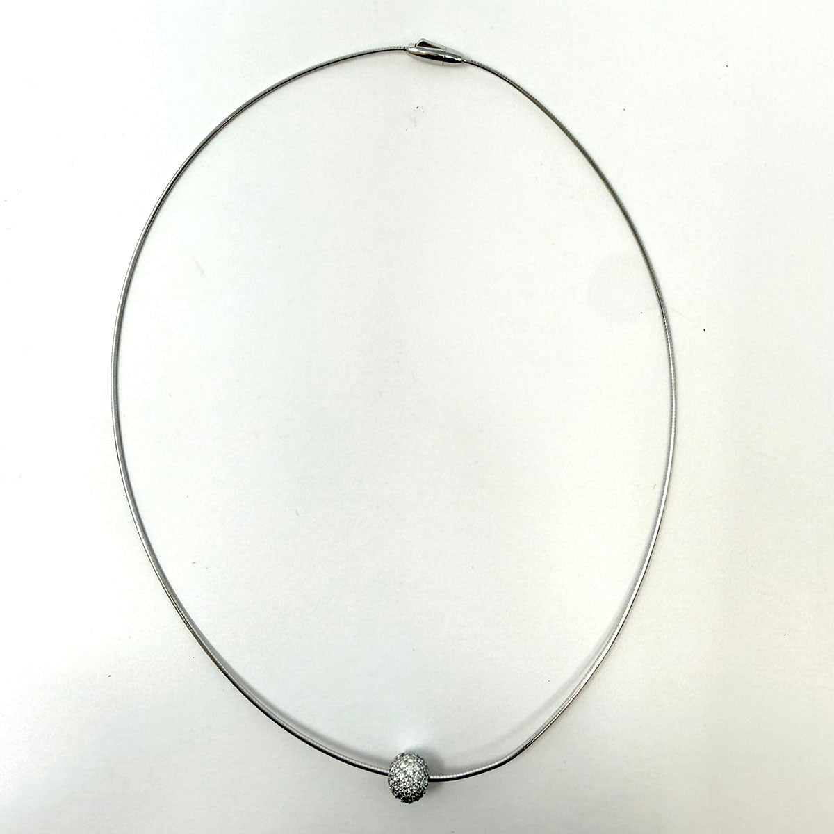 18K Diamond Choker