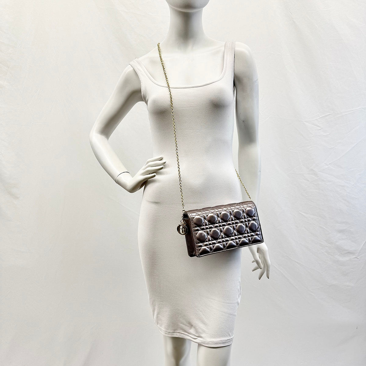 Christian Dior Lady Dior Clutch
