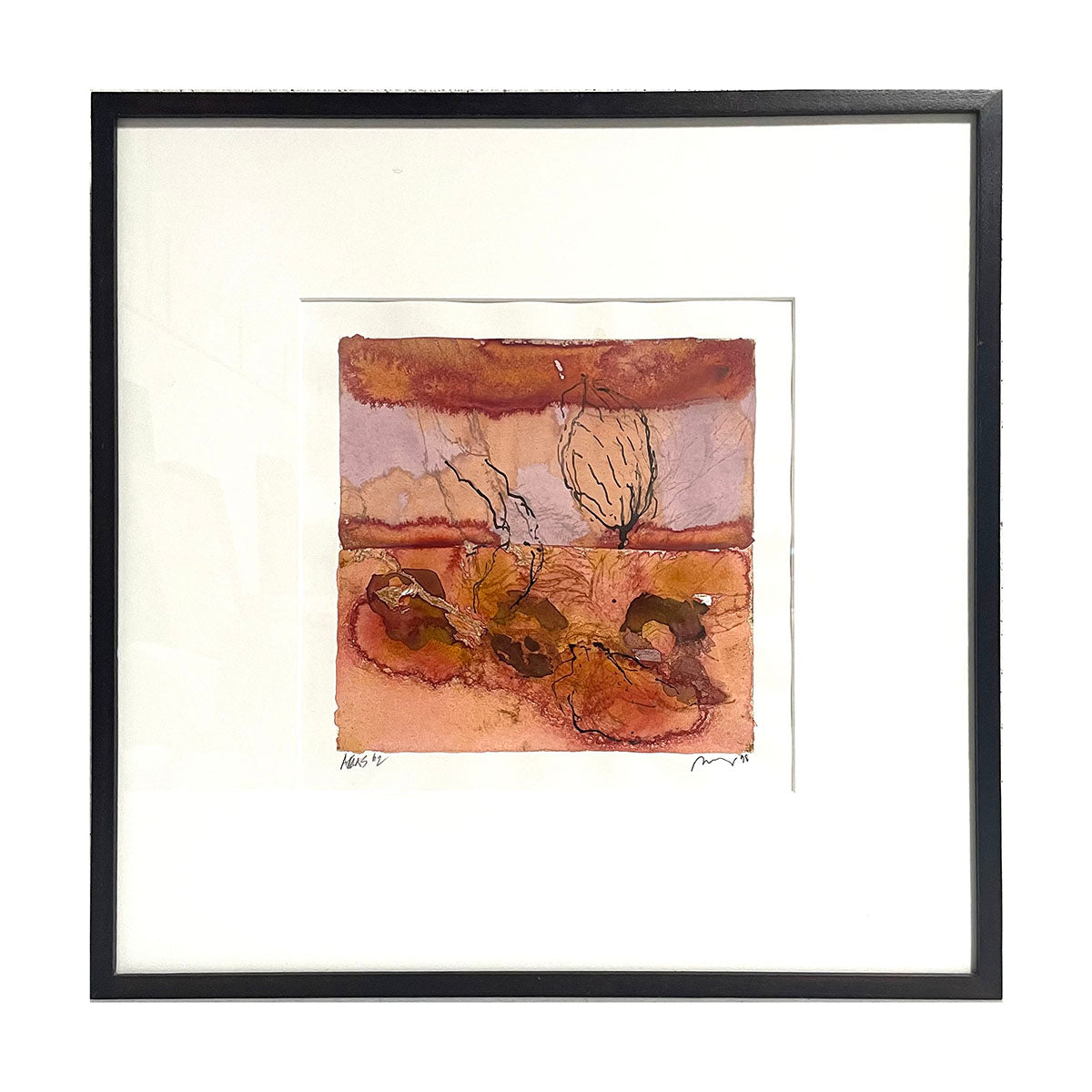 "Atras 2" Signed, Numbered and Dated 1998