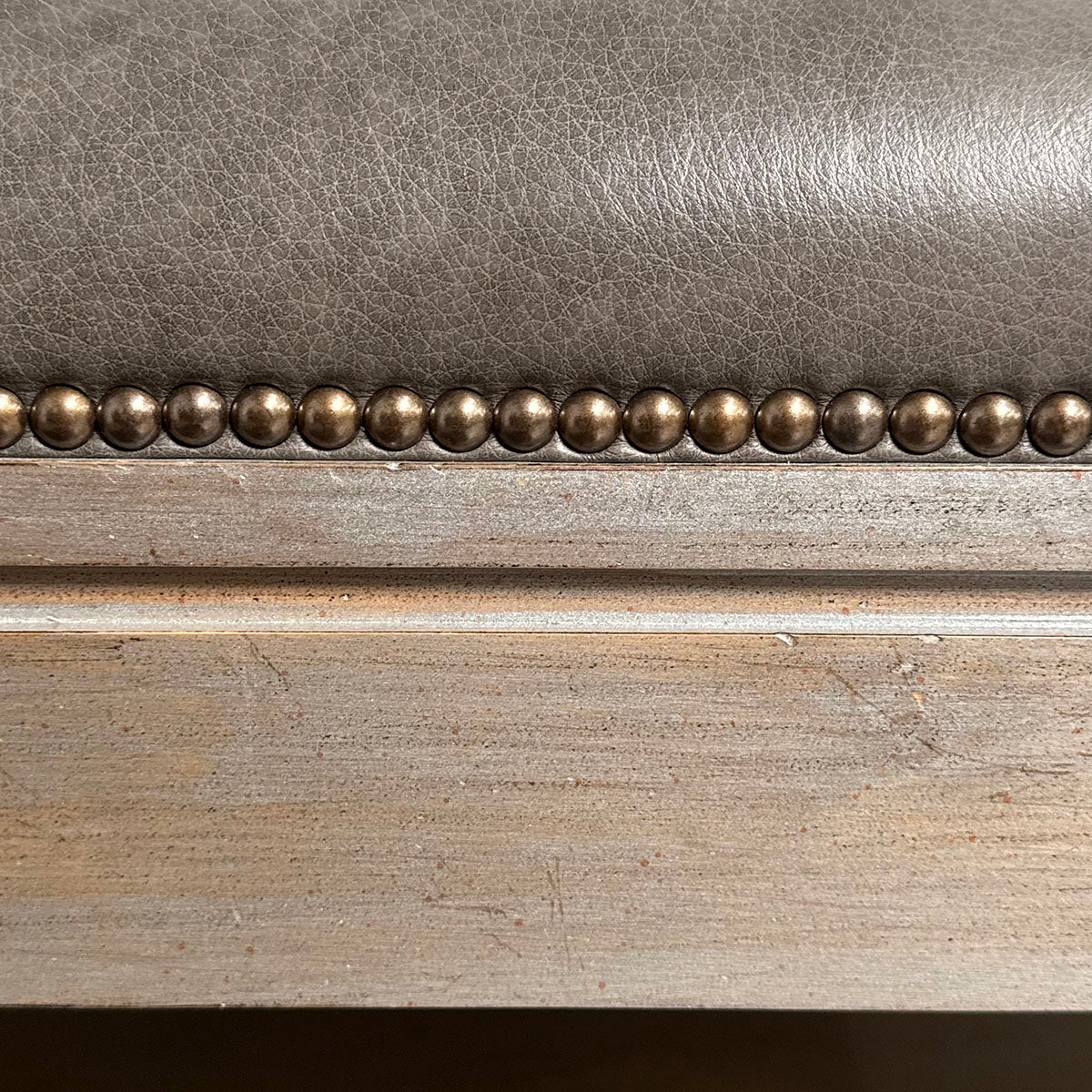 Custom Leather Coffee Table