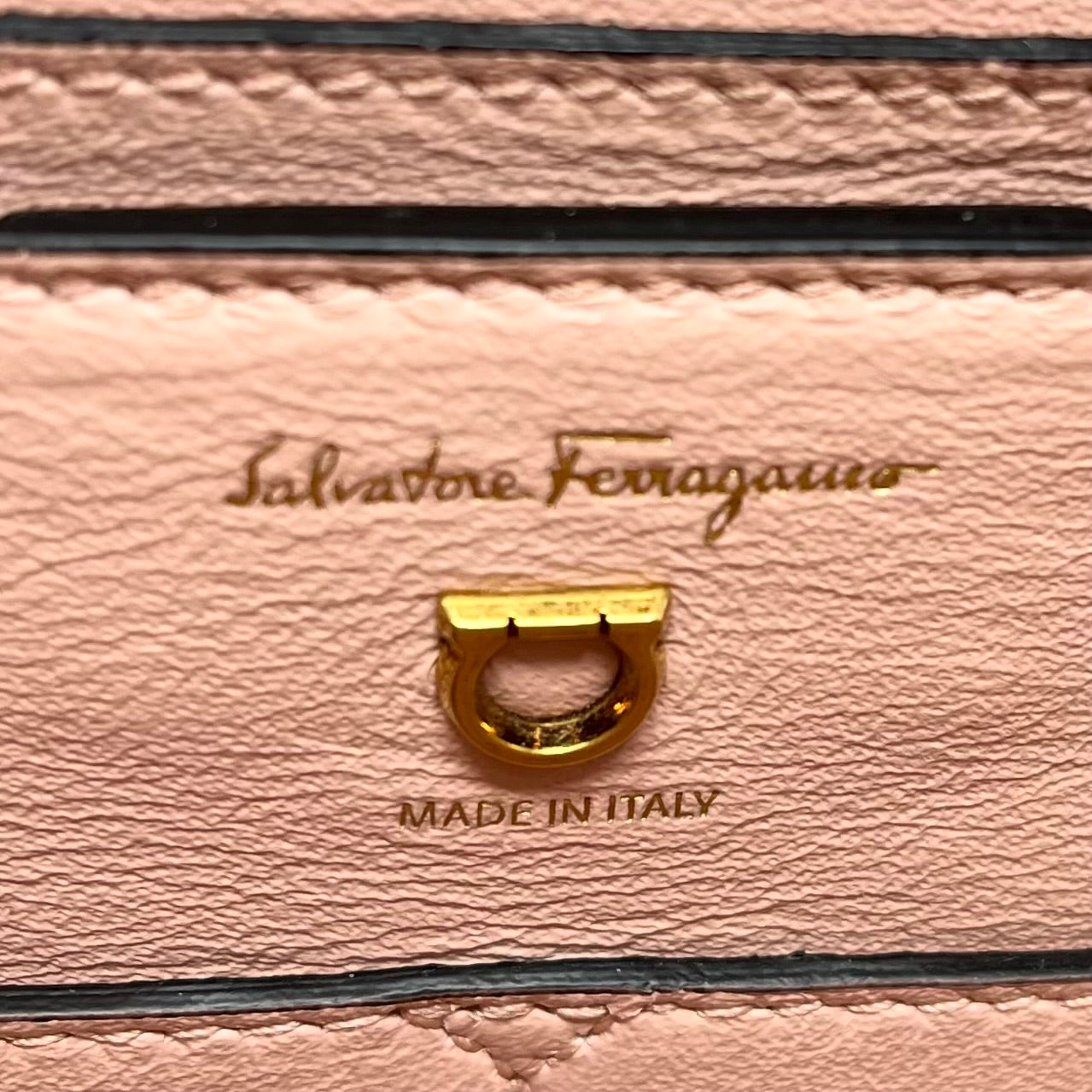 Salvatore Ferragamo Half Moon Flap Bag