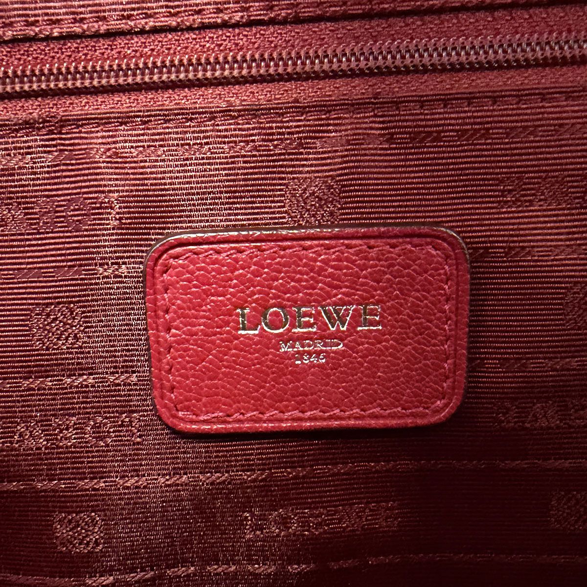 Loewe Amazona Anagram  Handle Bag