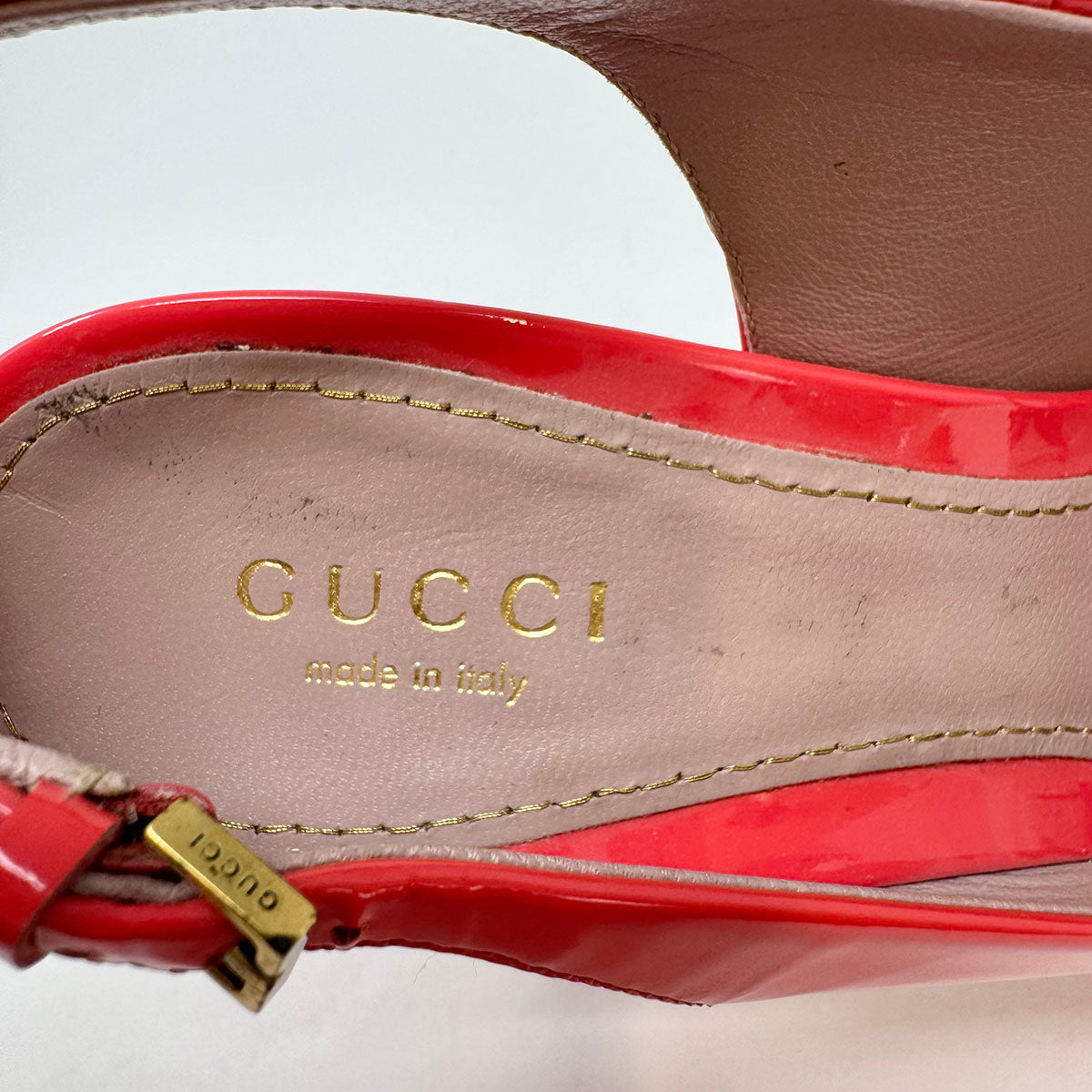 Gucci Platform Slingbacks