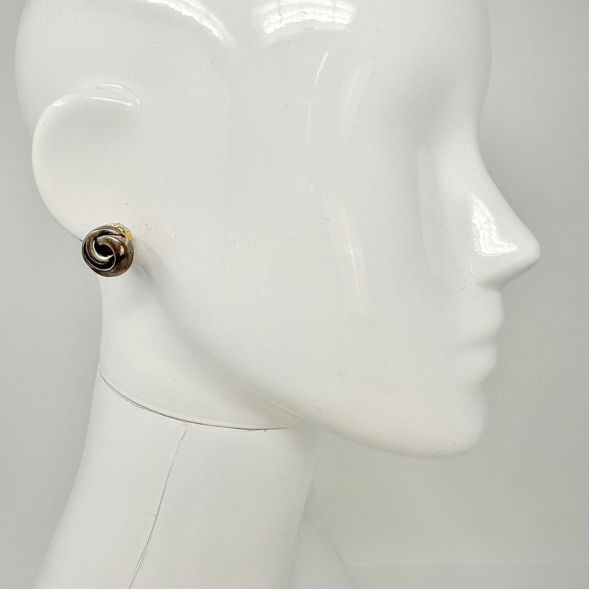 Vaubel Silver Swirl  Earrings