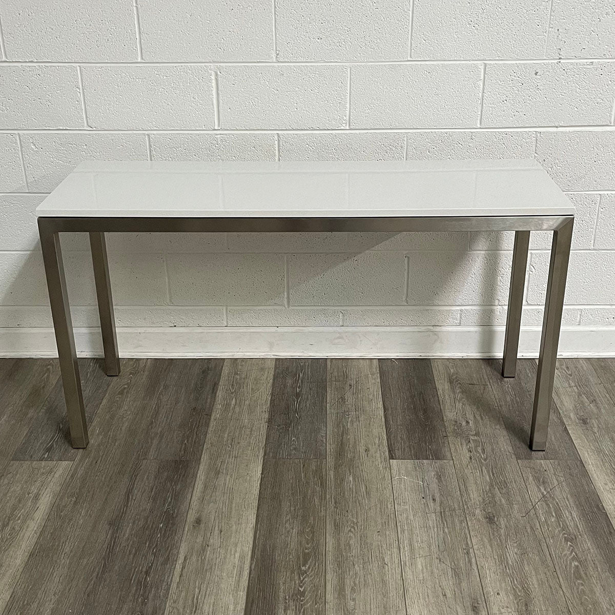 White Console Table