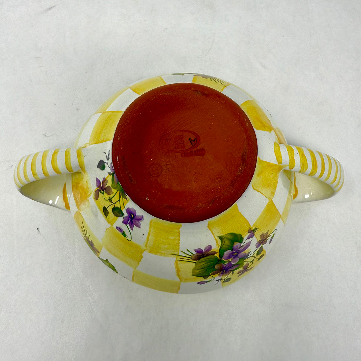 Lemon Curd Sugar Bowl with Lid
