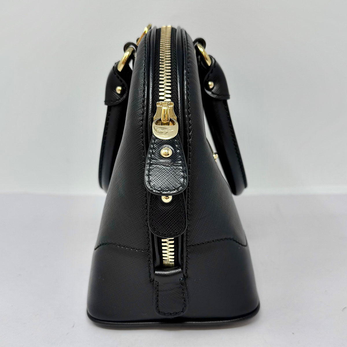 Salvatore Ferragamo Saffiano Dorina Satchel