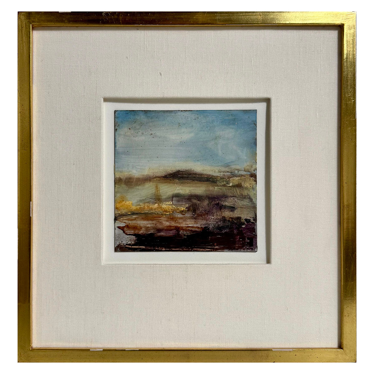 "Tide Hill Study" Painting Signed on Reverse 2006