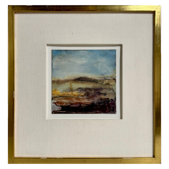 "Tide Hill Study" Painting Signed on Reverse 2006