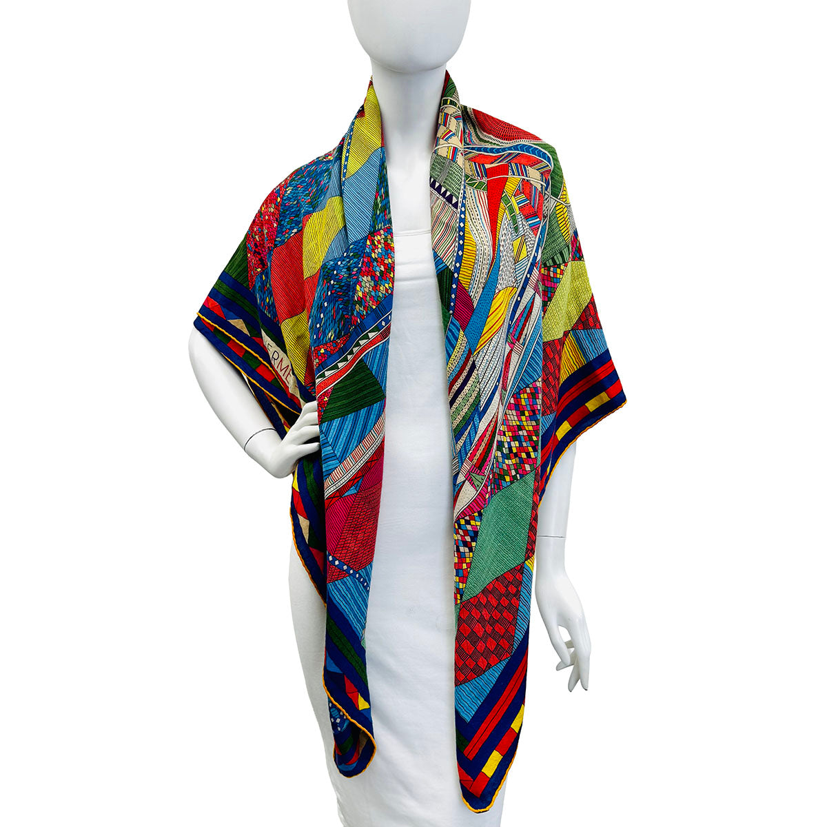 Hermes "Patchwork Horse" Shawl