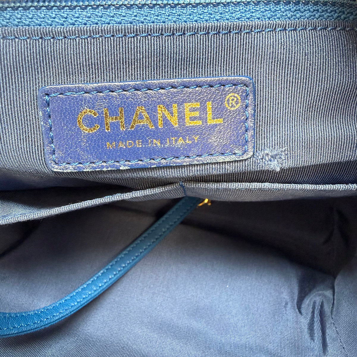 Chanel Drawstring Chain Tote