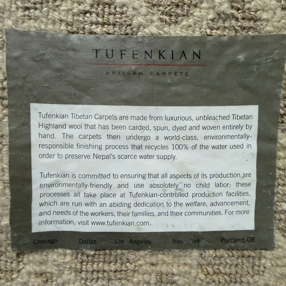 Tan Area Rug