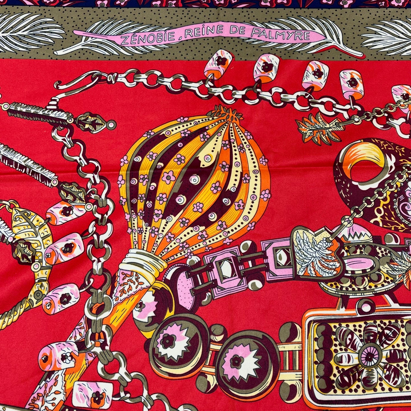Hermes "Zenobie,Reine De Palmyre" Scarf
