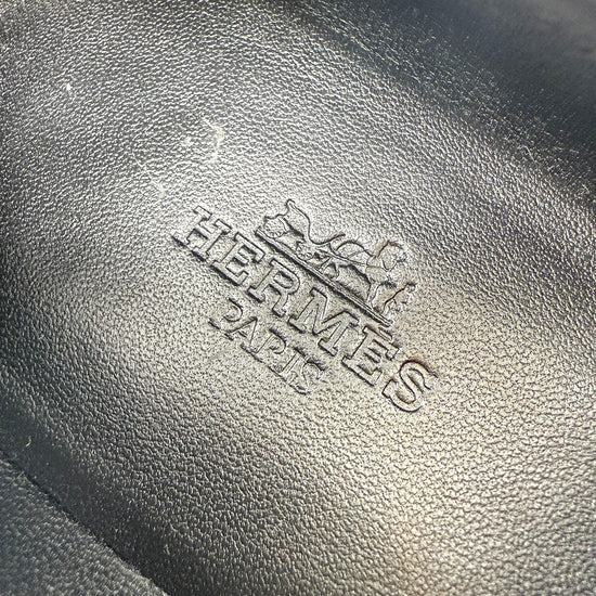 Hermes Intemporelle 50 H Logo Pumps