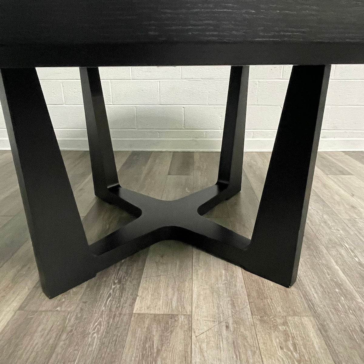 Holly Hunt 72"  Round Wood Dining Table