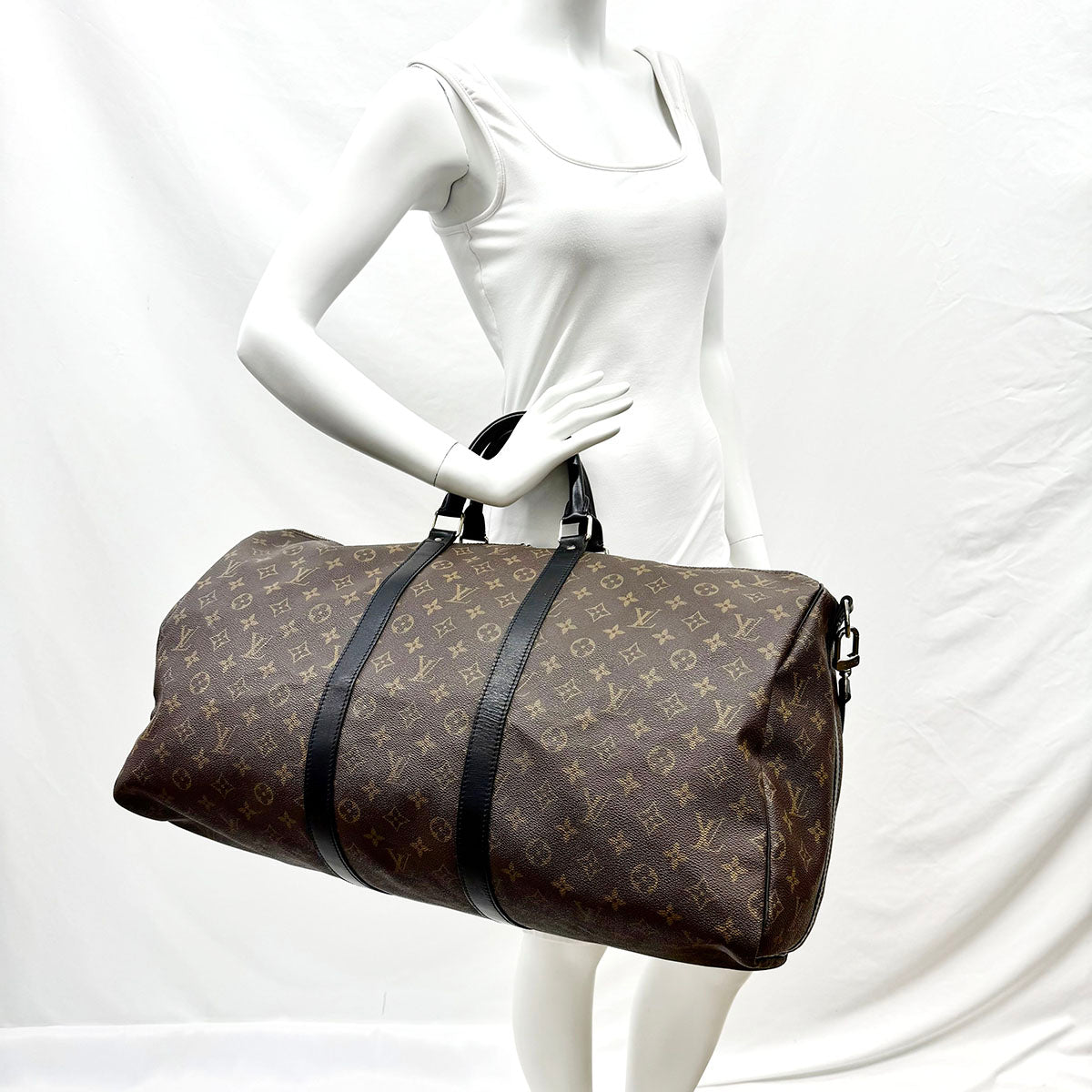 Louis Vuitton Monogram Keepall Bandouliere 55