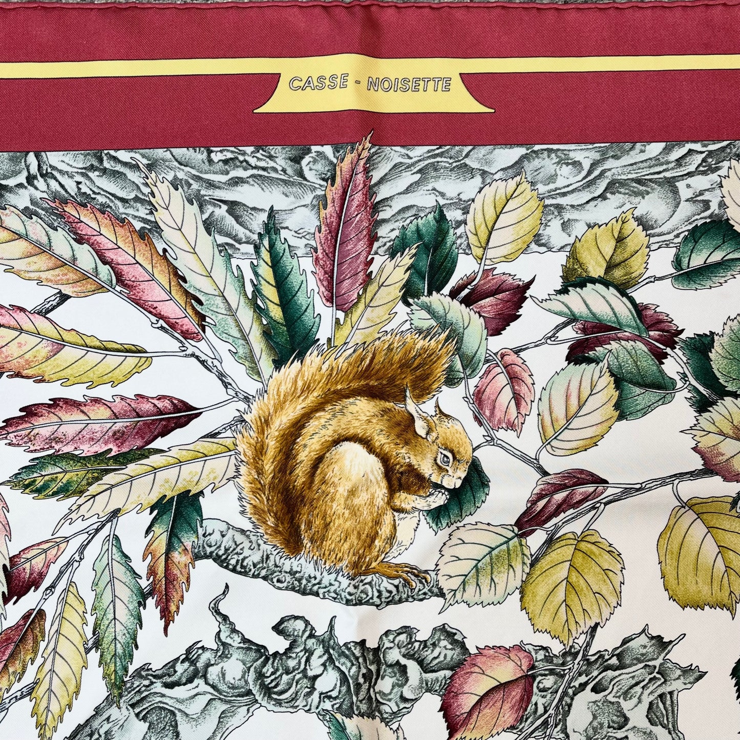 Hermes "Casse - Noisette"  Scarf