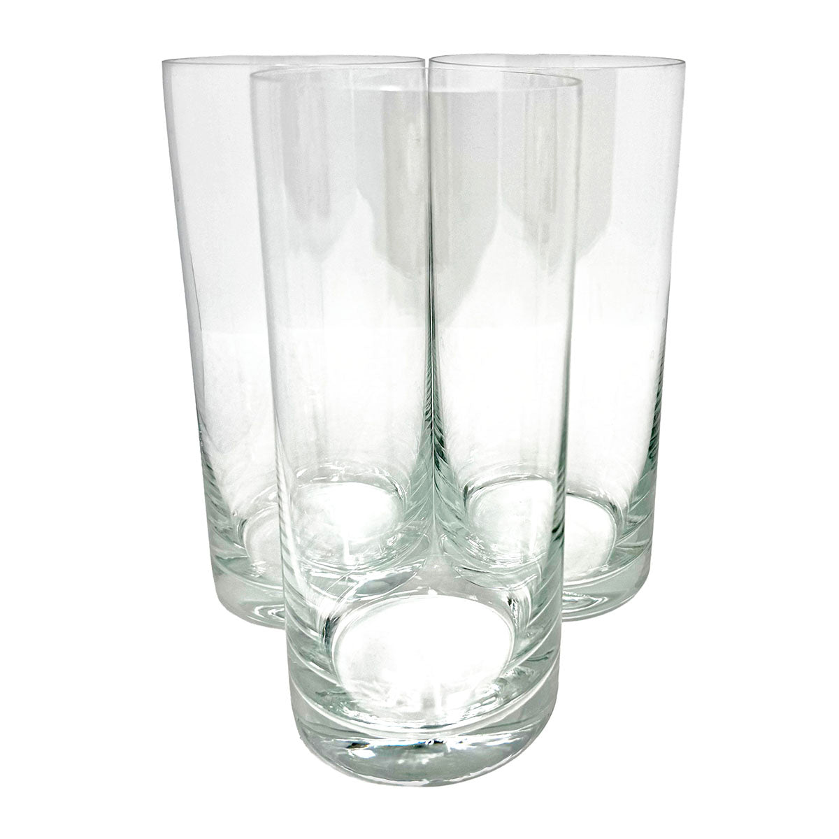 Set of 8 Ralph Lauren Highball Glasses, Etched on Base