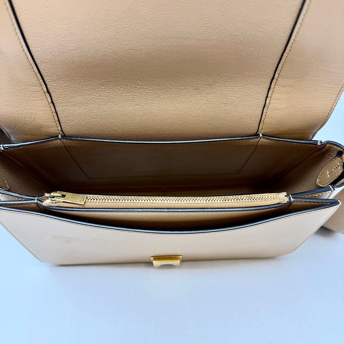 Celine Bicolor Frame Shoulder Bag