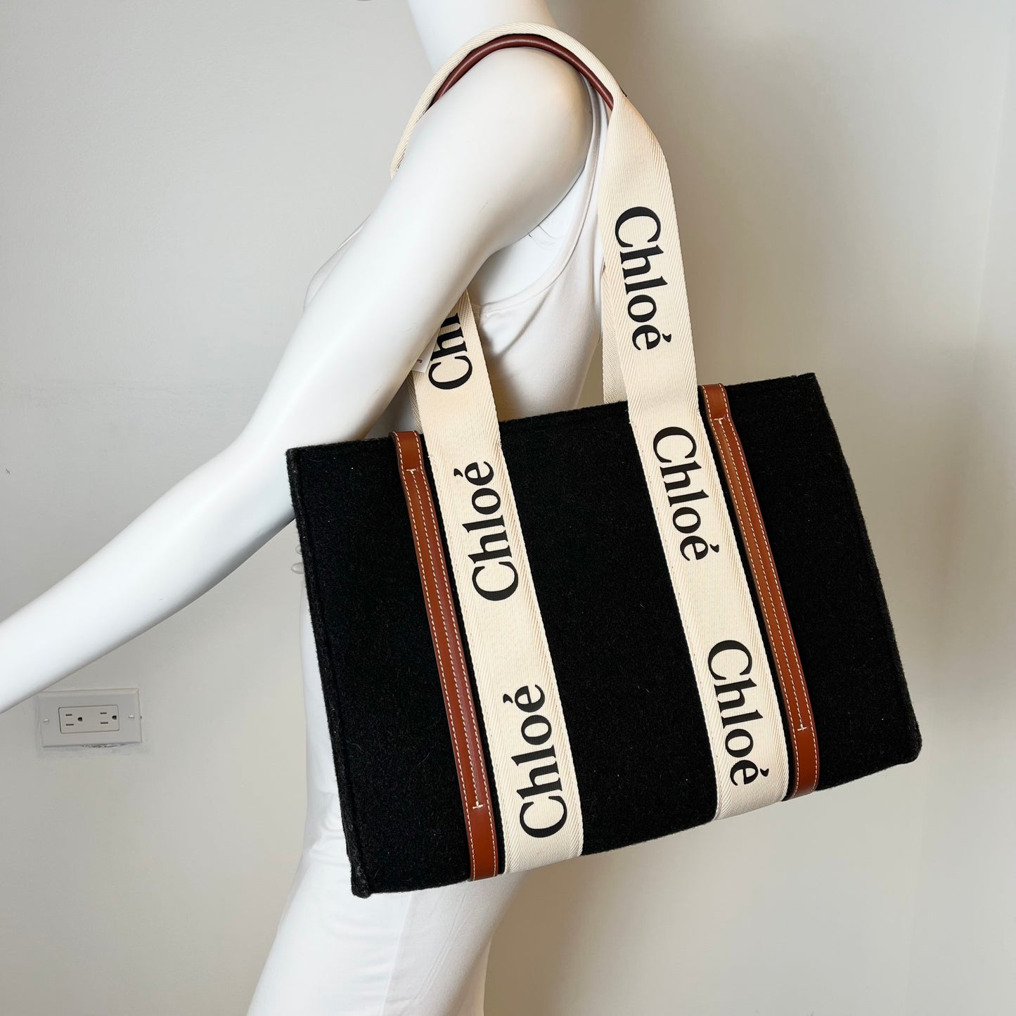 Chloe Woody Large Tote