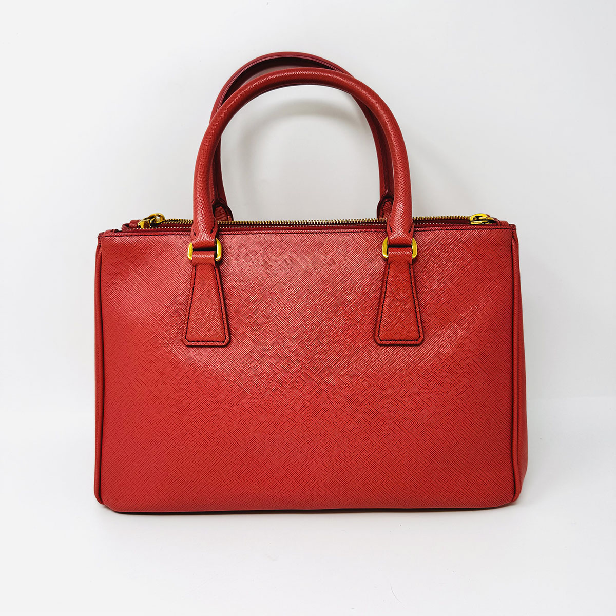 Prada Two Way Saffiano Handle Bag