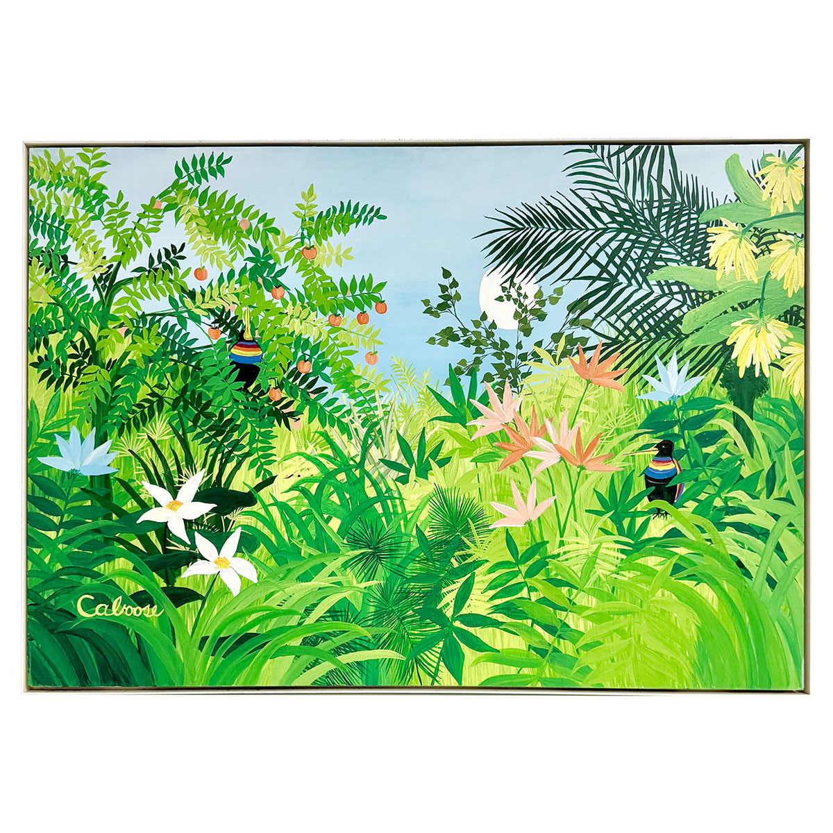 "Tropical Paradise IV", Signed